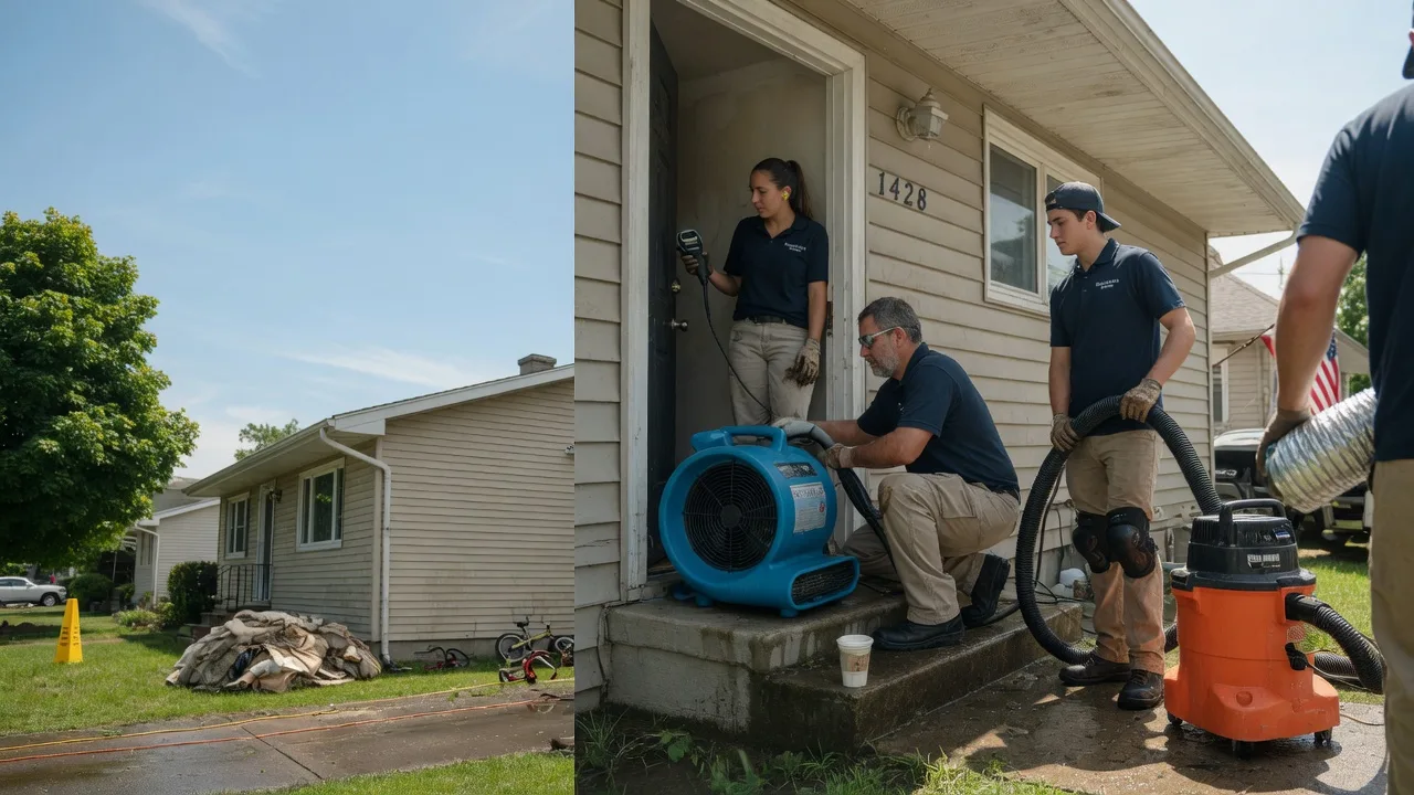 Water Damage Restoration in Greentown, OH near me